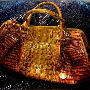 Gently loved crocodile bag!